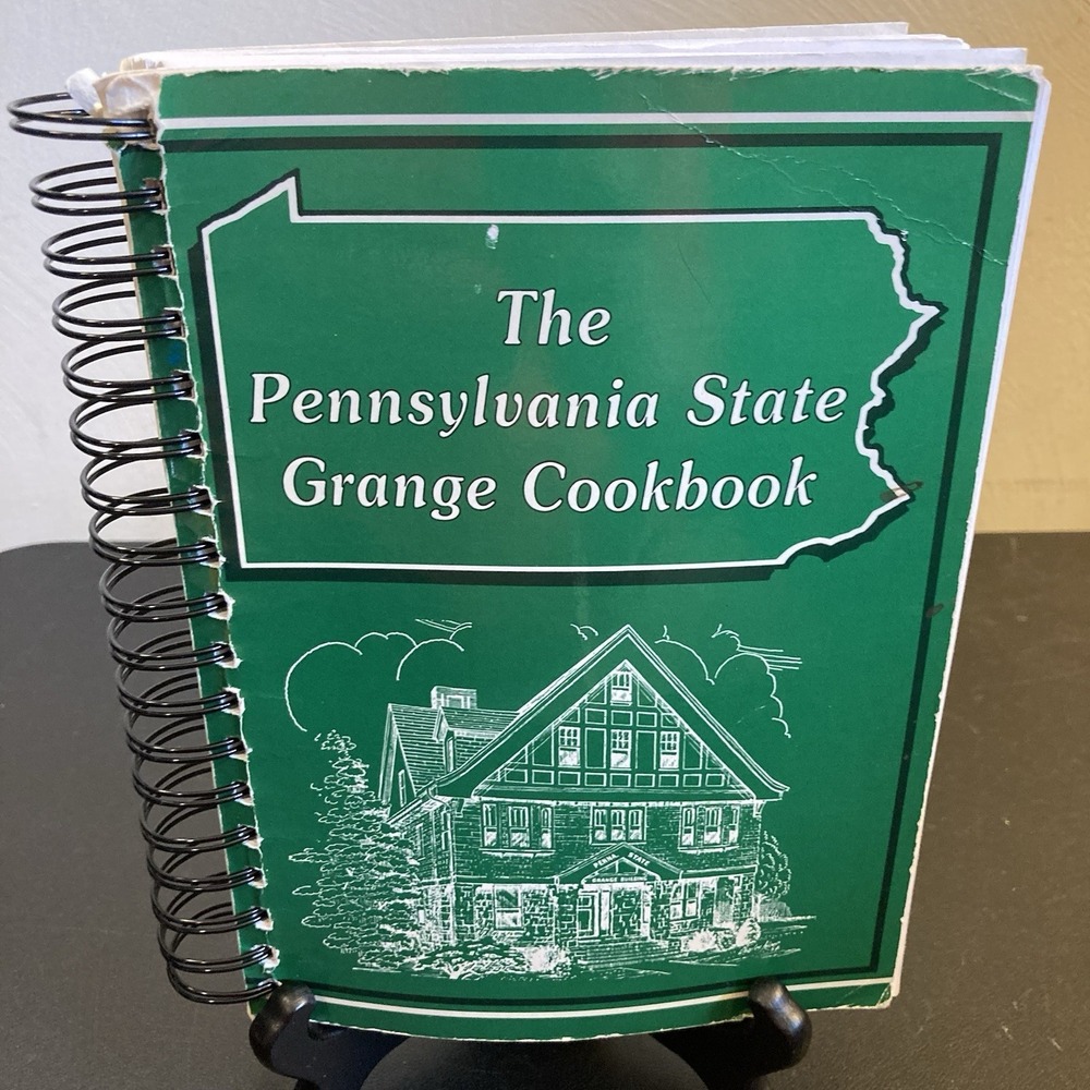 The Pennsylvania State Grange Cookbook - 2nd Printing 1992 Vtg Spiral Recipe HTF
